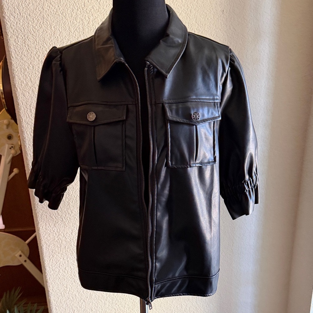 Black Leather Jacket - image 1